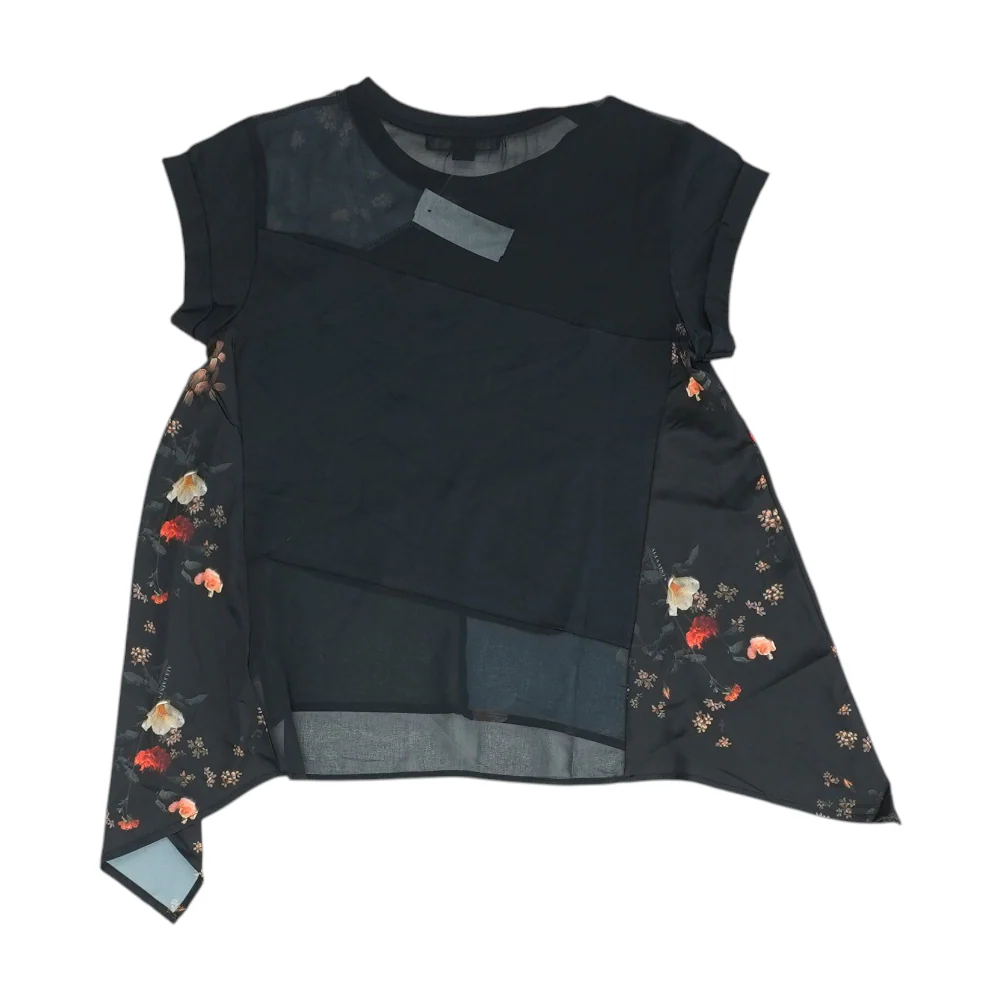 Black Floral Blouse - Image 2