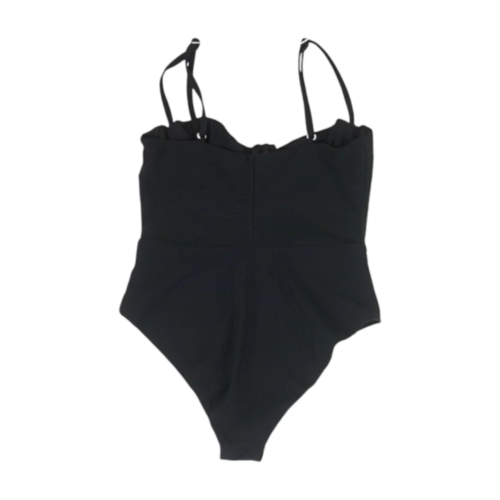 Black Bodysuit Blouse - Image 2