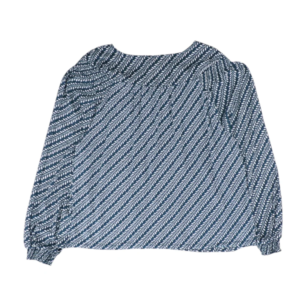 Green Print Blouse - Image 2