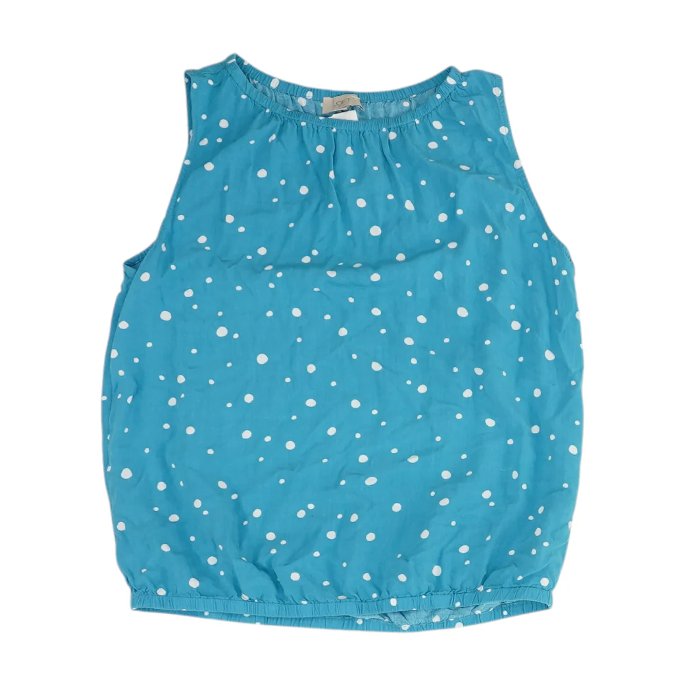 Blue Polka Dot Blouse