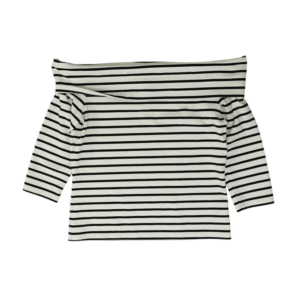 Black Striped Blouse