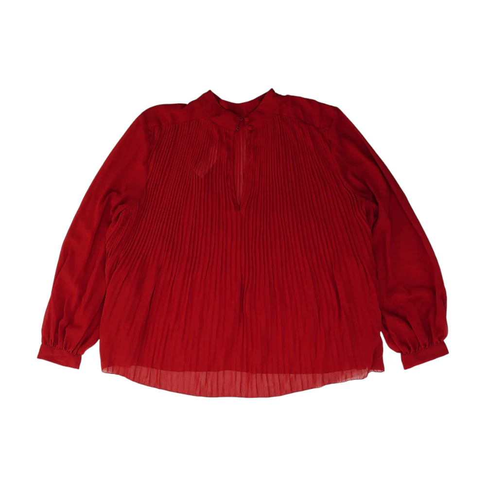 Burgundy Blouse