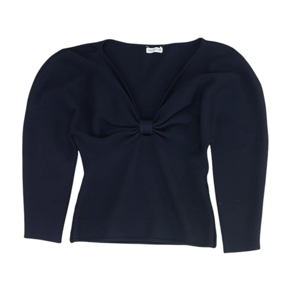 Navy Blouse