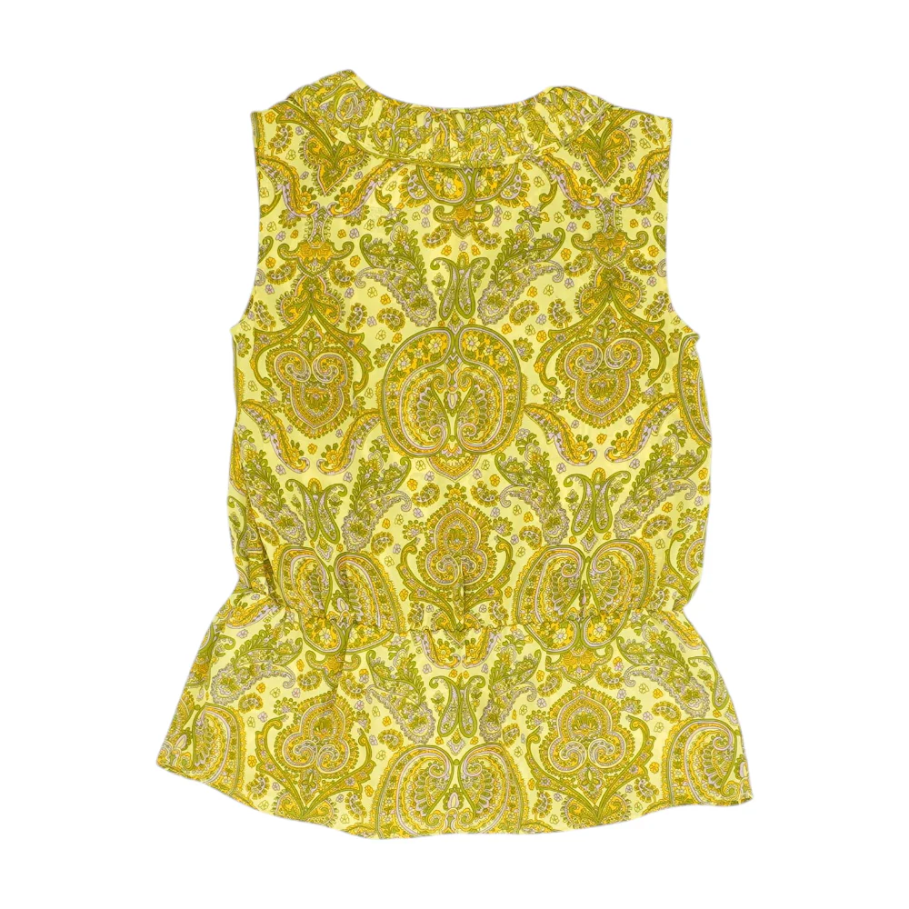 Green Paisley Blouse - Image 2