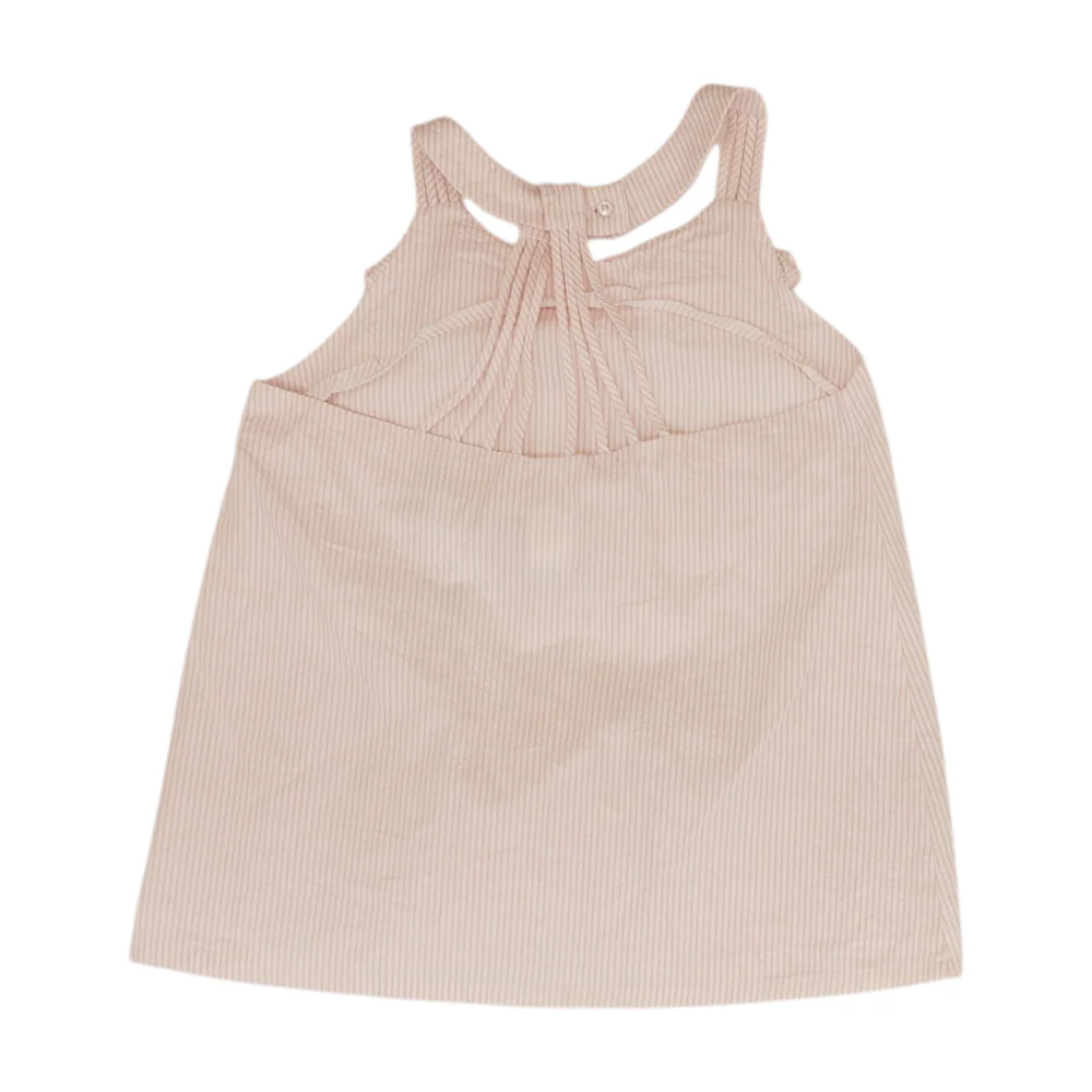 Pink Striped Blouse - Image 2