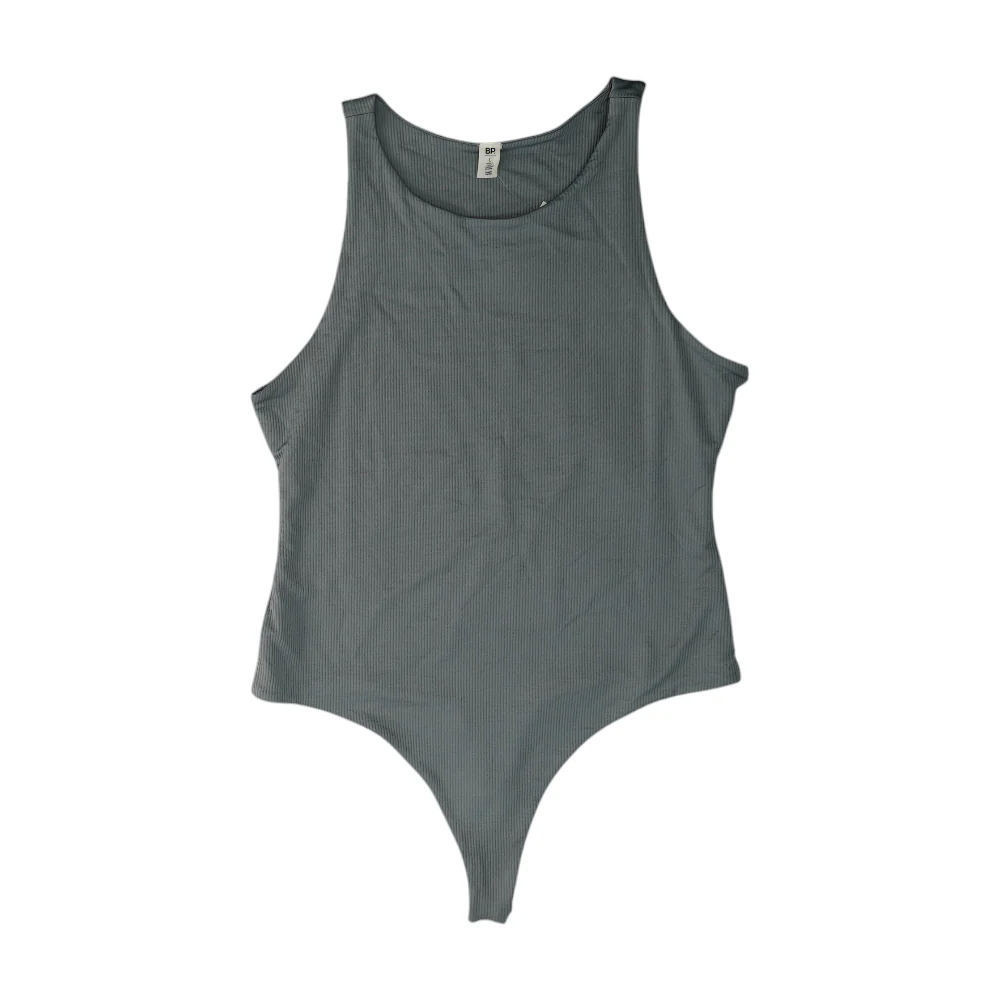 Gray Bodysuit Blouse