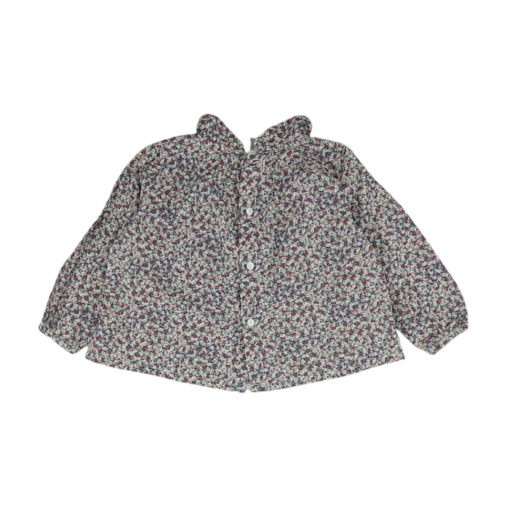 Blue Floral Blouse - Image 2