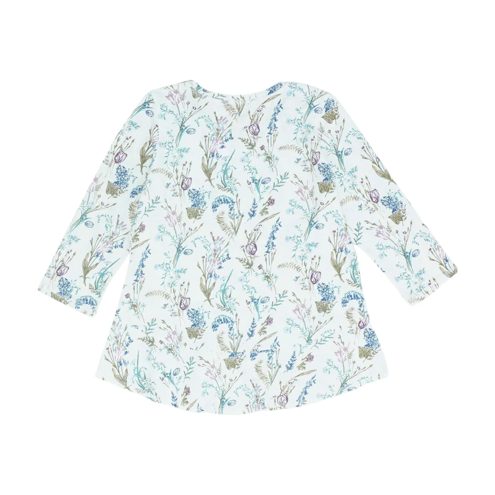 White Floral Blouse - Image 2