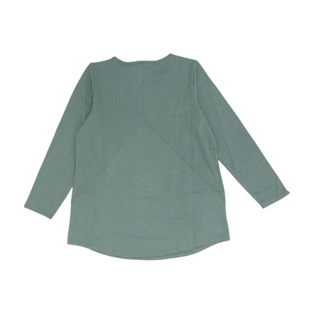 Green Petite Blouse - Image 2