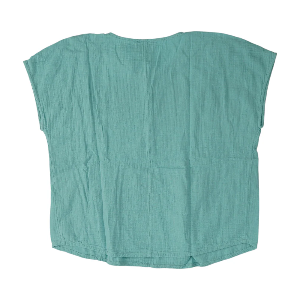 Blue Petite Blouse - Image 2