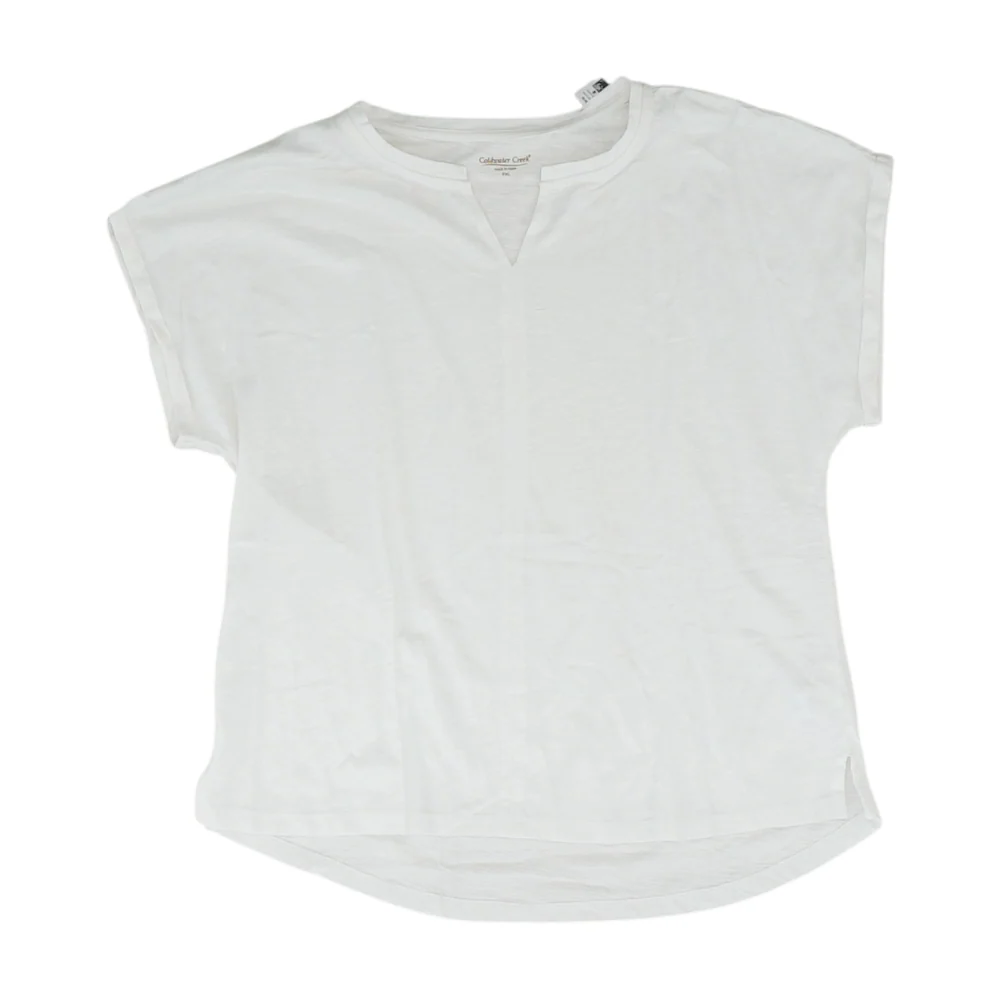 White Petite Blouse