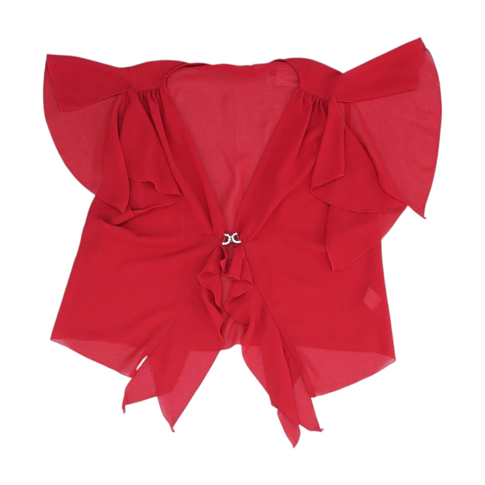 Vintage Red Blouse