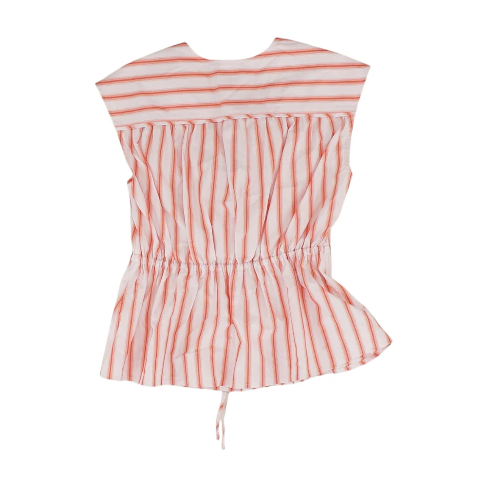 Pink Striped Blouse - Image 2