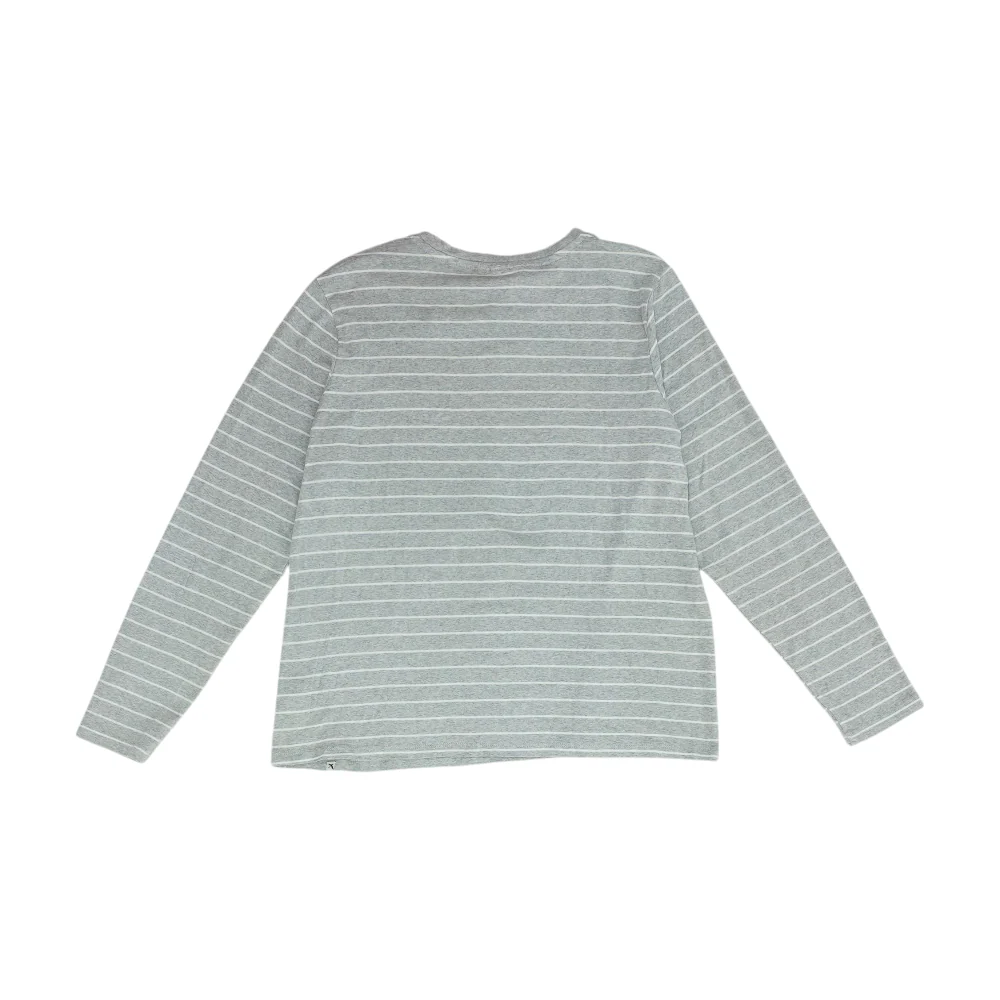 Gray Striped Blouse - Image 2