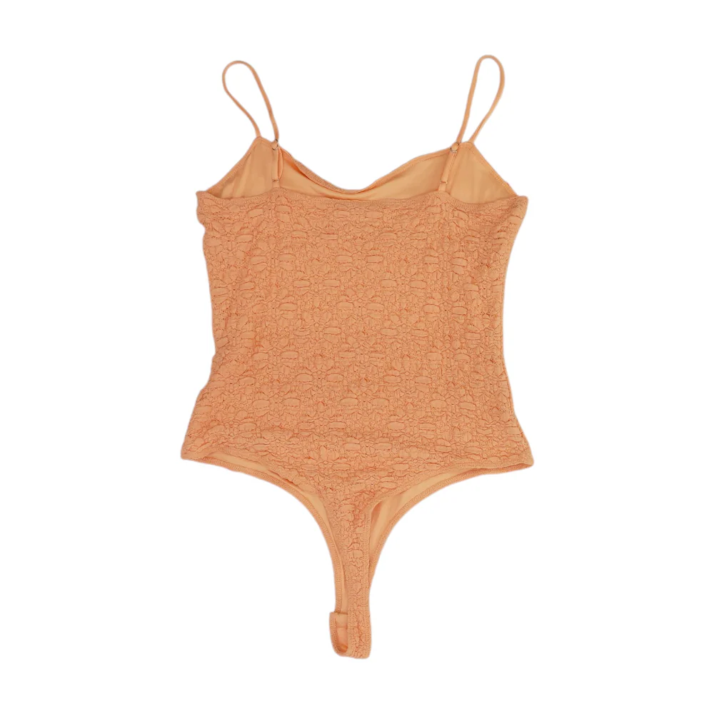 Peach Bodysuit Blouse - Image 2