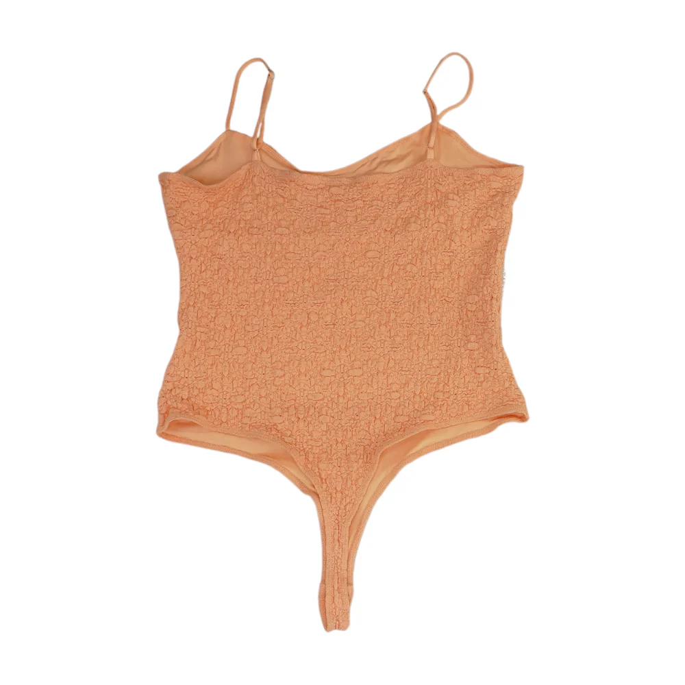 Peach Bodysuit Blouse - Image 2