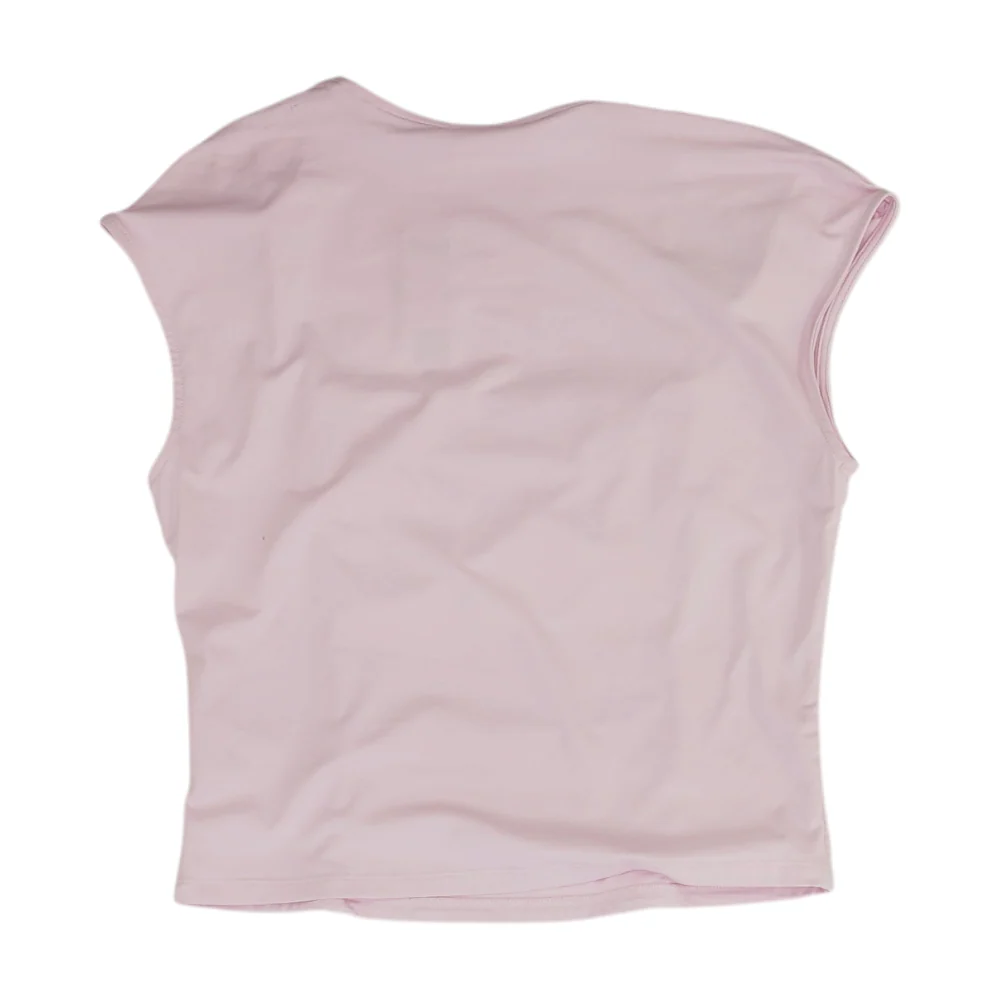 Pink Cropped Blouse - Image 2