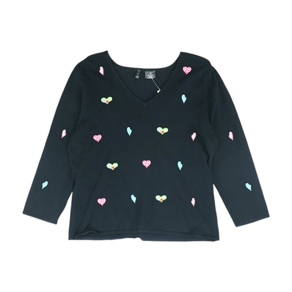Black Hearts Blouse