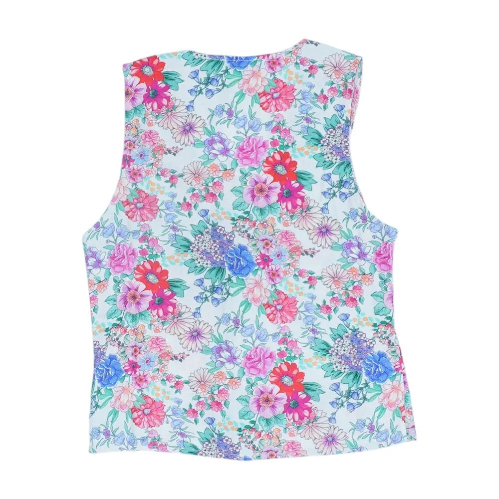 Multi Floral Blouse - Image 2