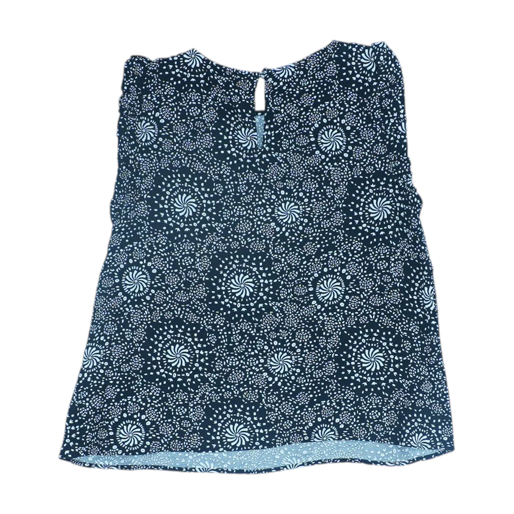 Black Print Blouse - Image 2