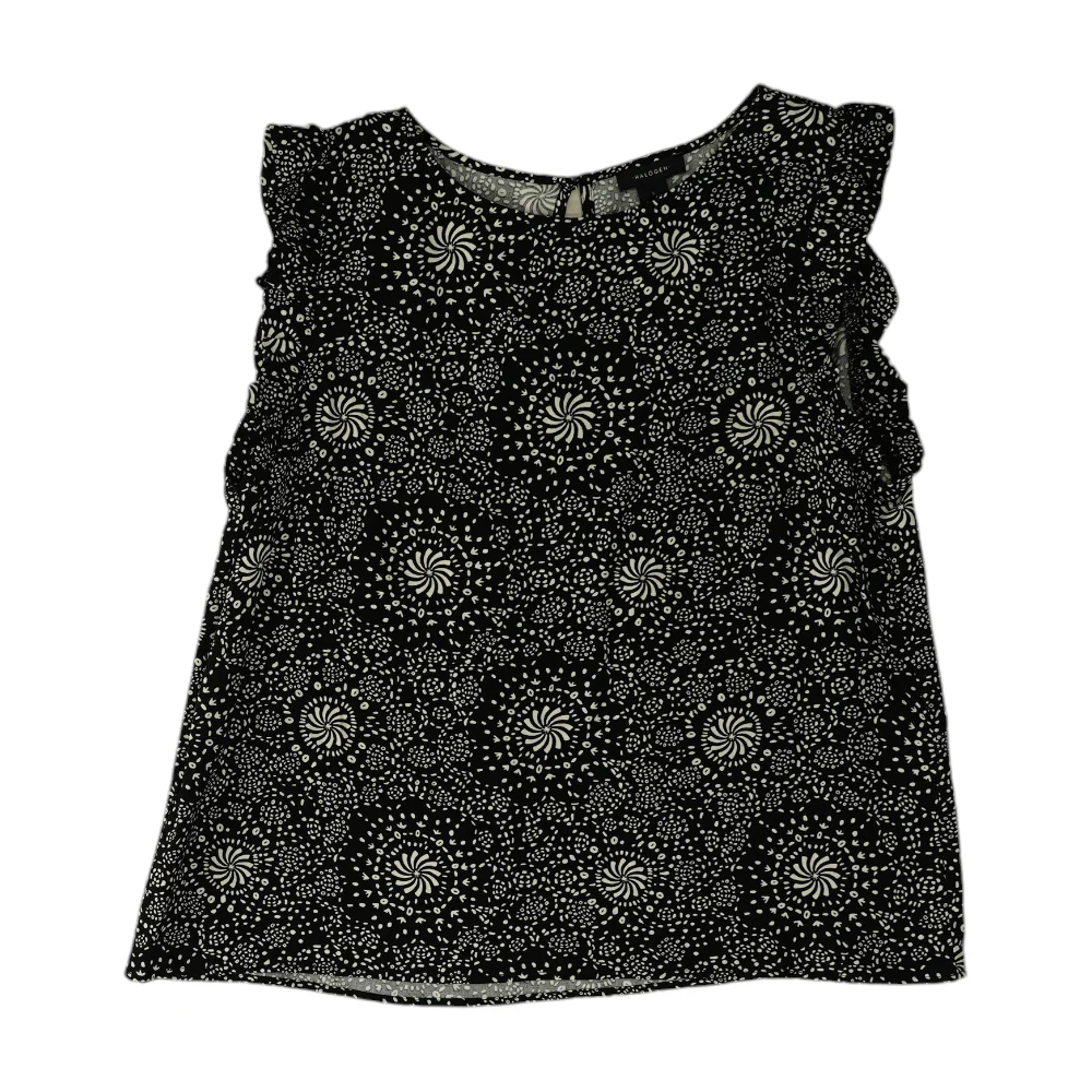 Black Print Blouse
