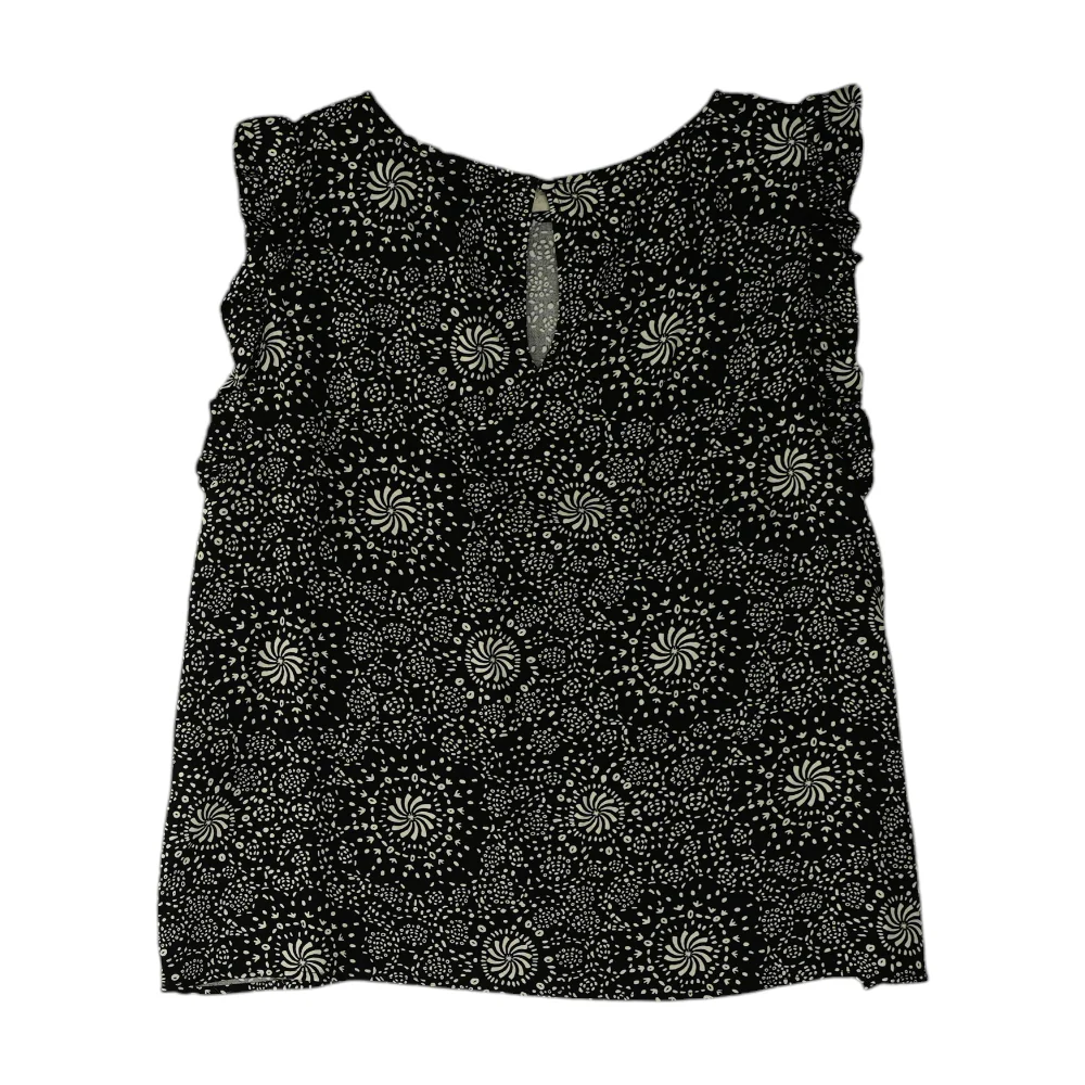 Black Print Blouse - Image 2