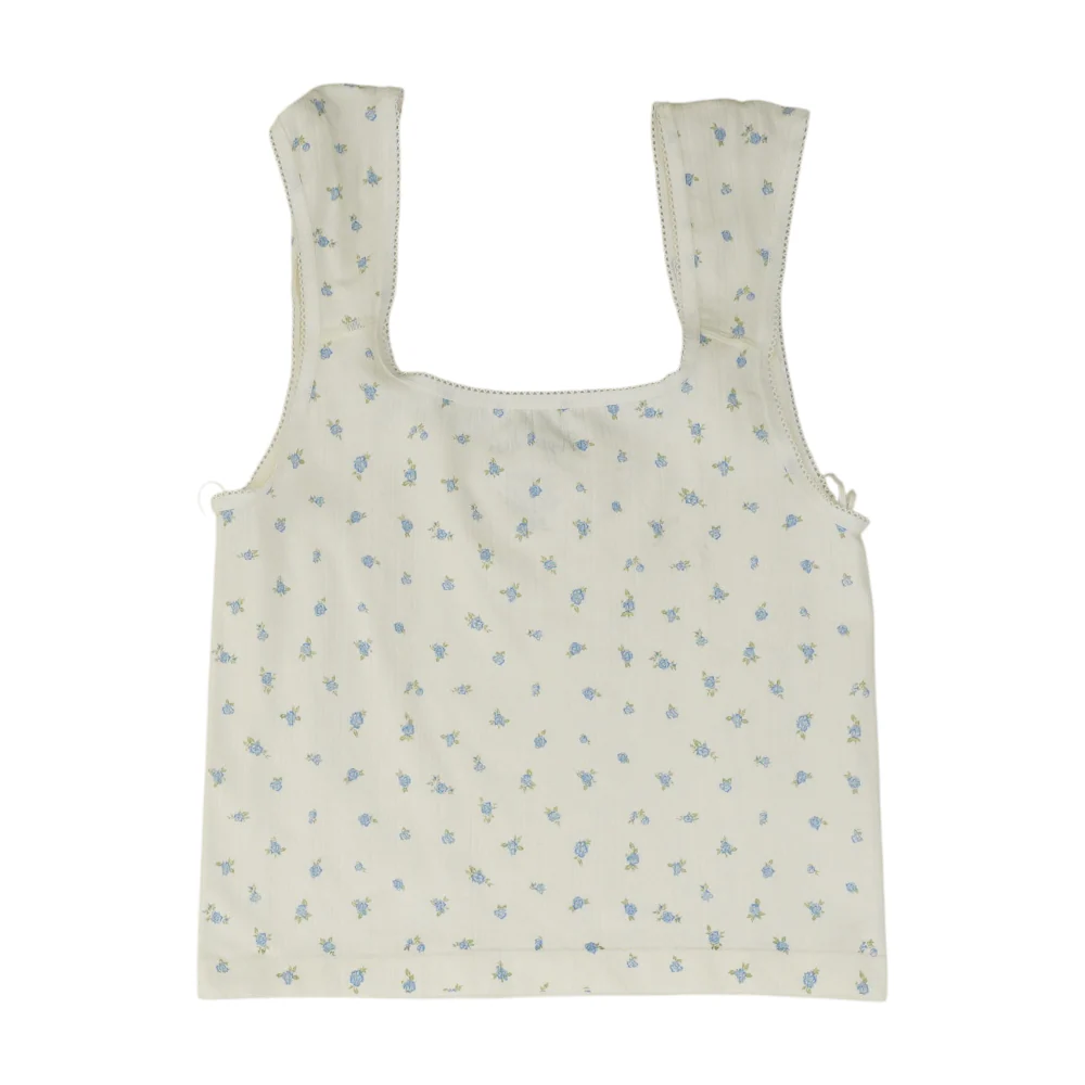White Floral Blouse - Image 2