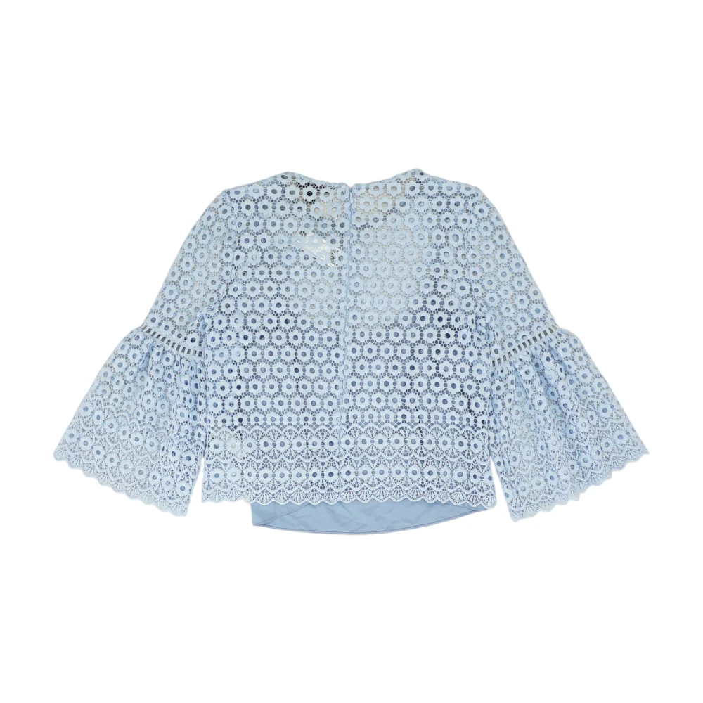 Blue Floral Blouse - Image 2