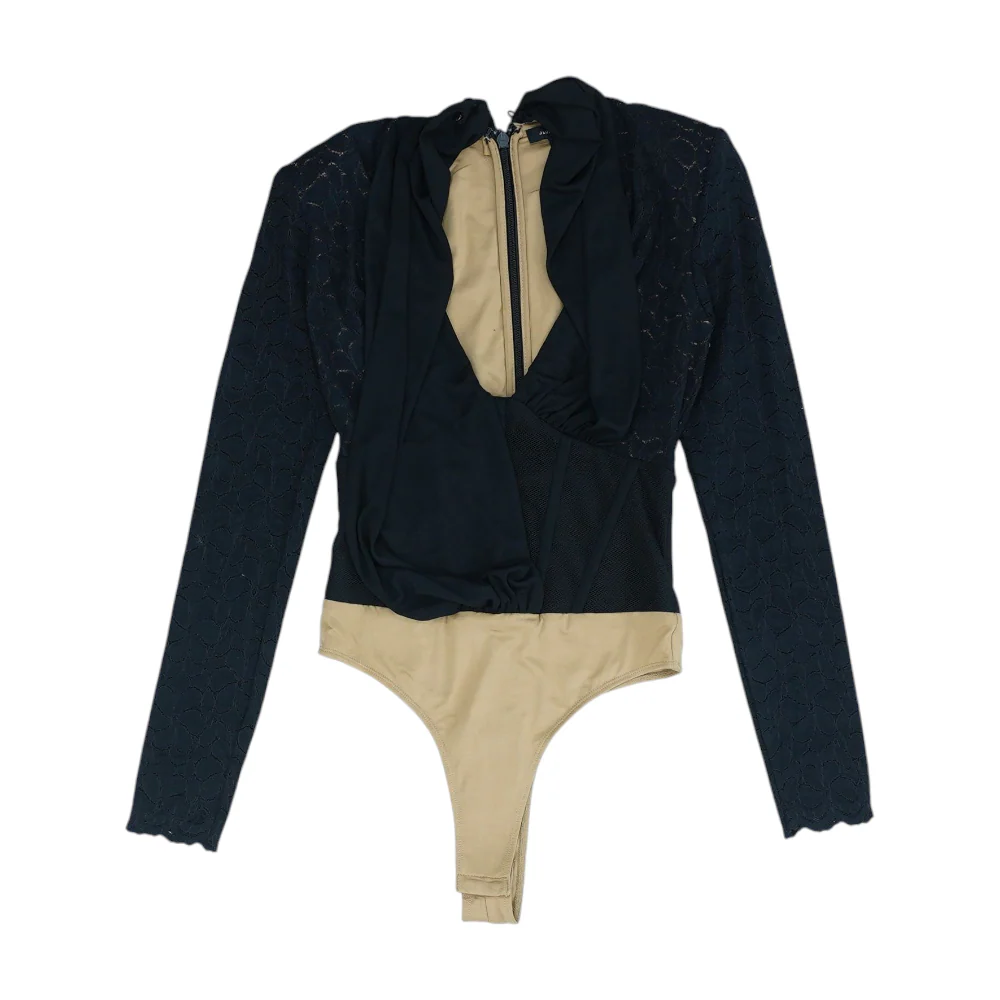 Black Bodysuit Blouse