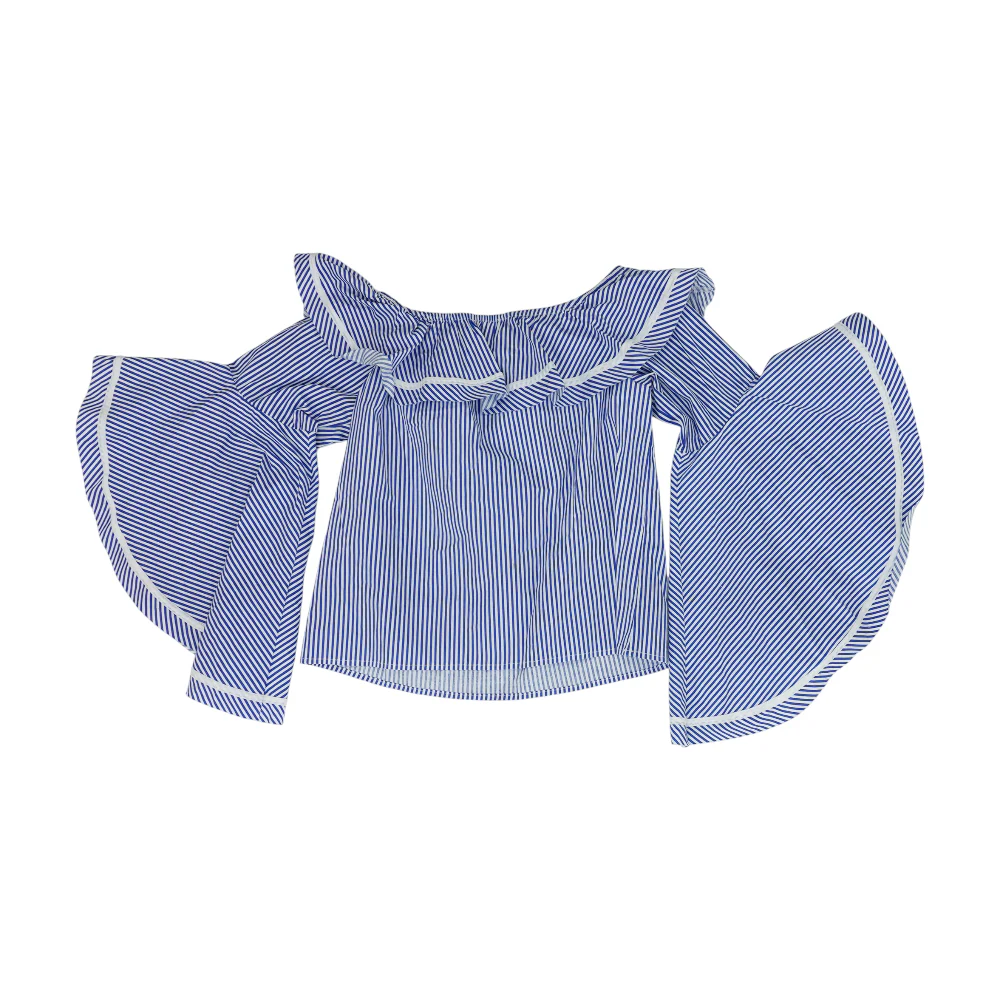Blue Striped Blouse - Image 2