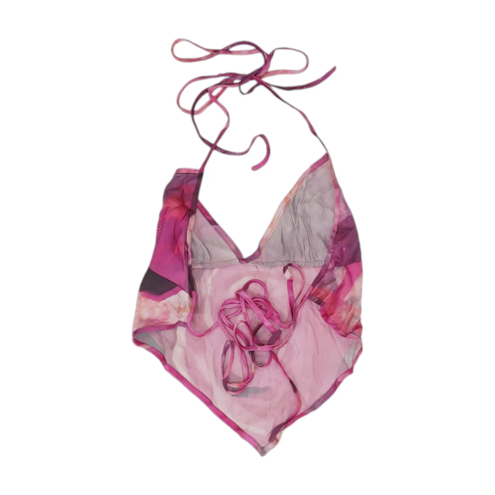 Pink Tie-Dye Blouse - Image 2