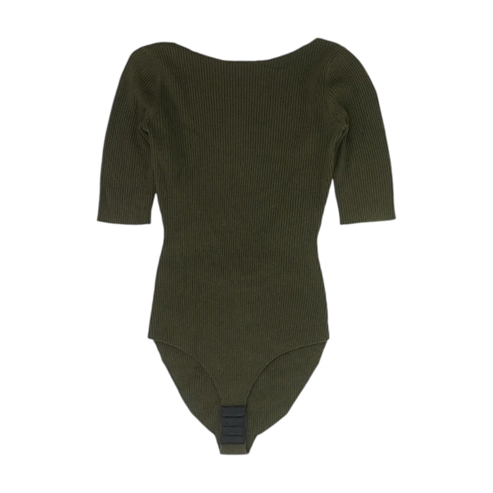 Green Bodysuit Blouse