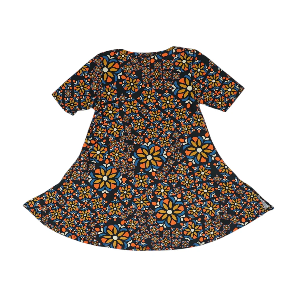 Black Graphic Blouse - Image 2