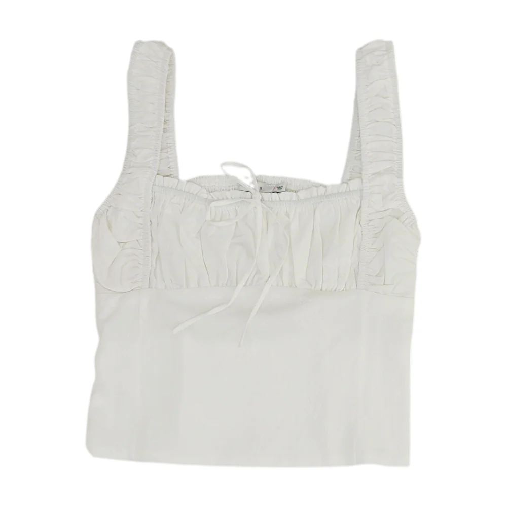 Ivory Cropped Blouse