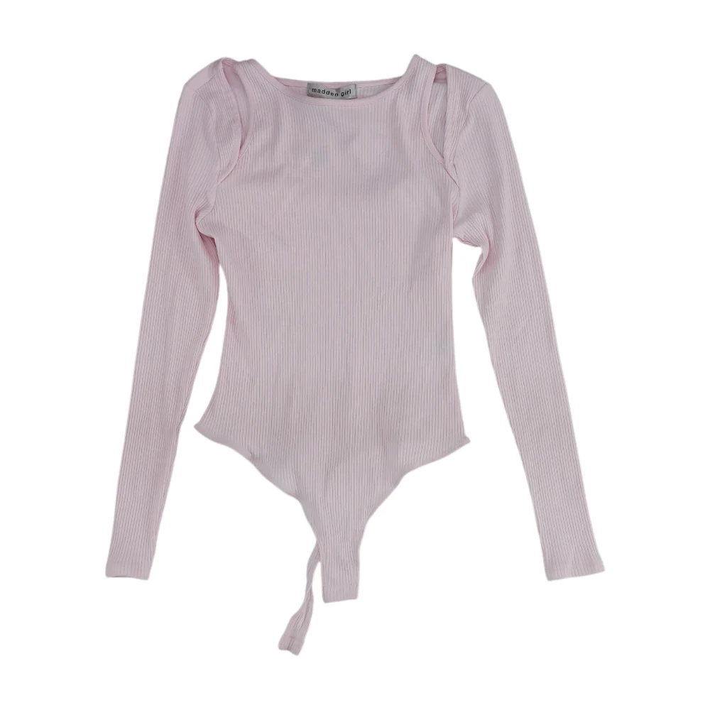 Pink Bodysuit Blouse