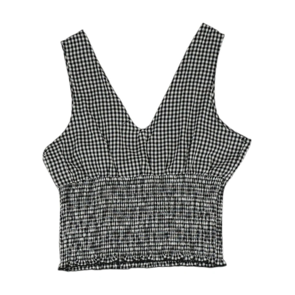 Black Check Blouse - Image 2