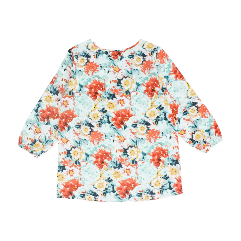 Multi Floral Blouse - Image 2