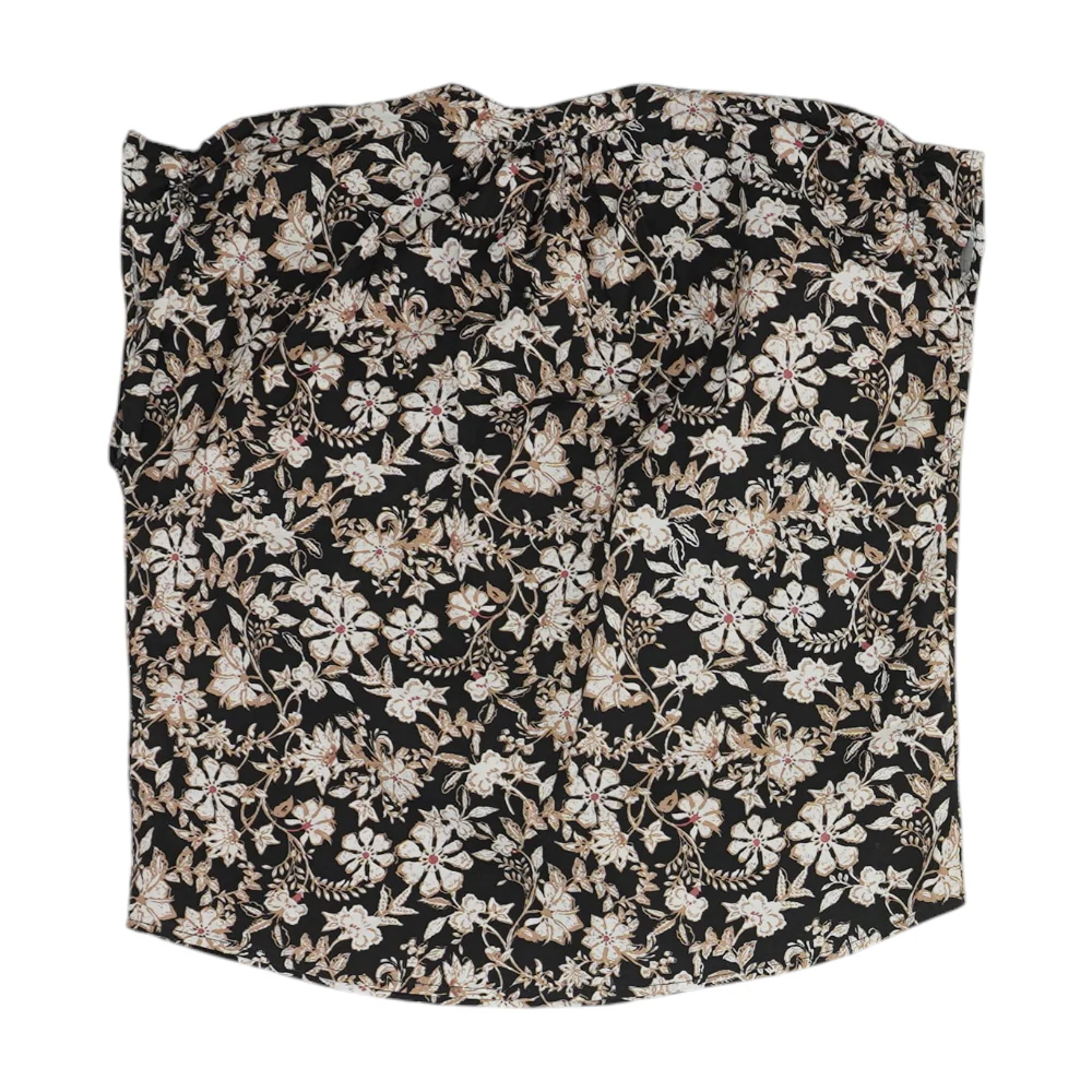 Black Floral Blouse - Image 2