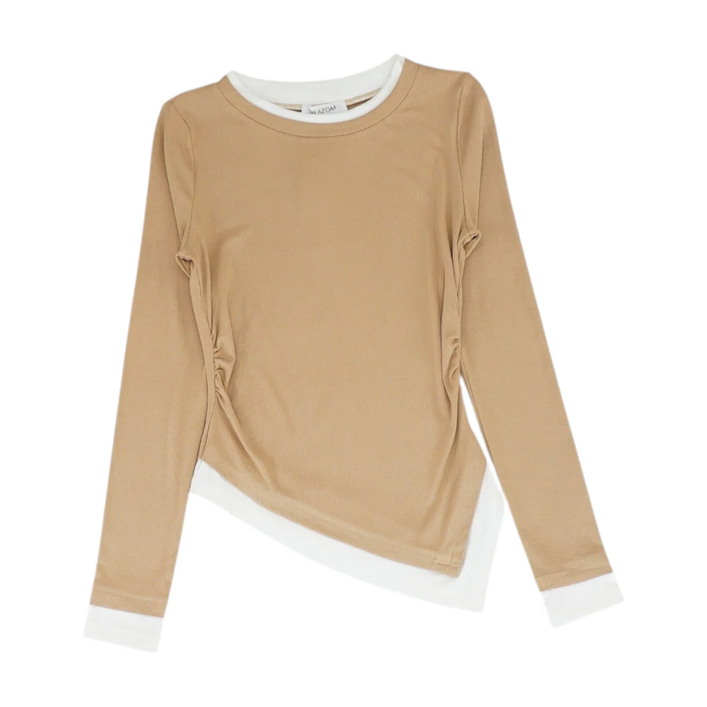 Brown Blouse