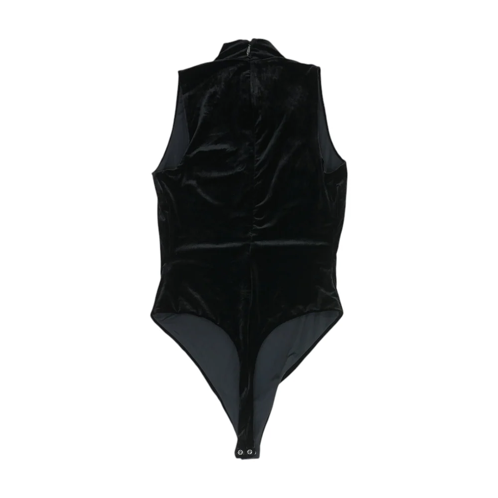 Black Bodysuit Blouse - Image 2