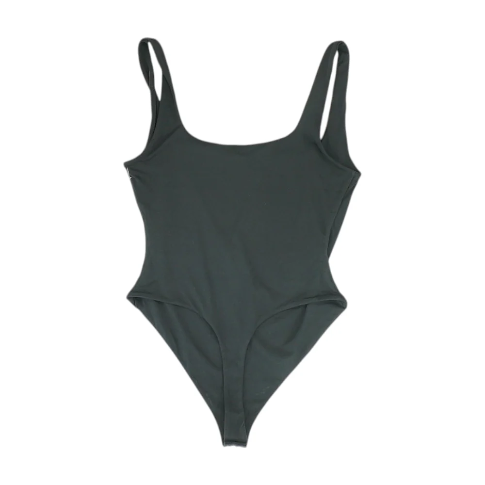 Black Bodysuit Blouse - Image 2