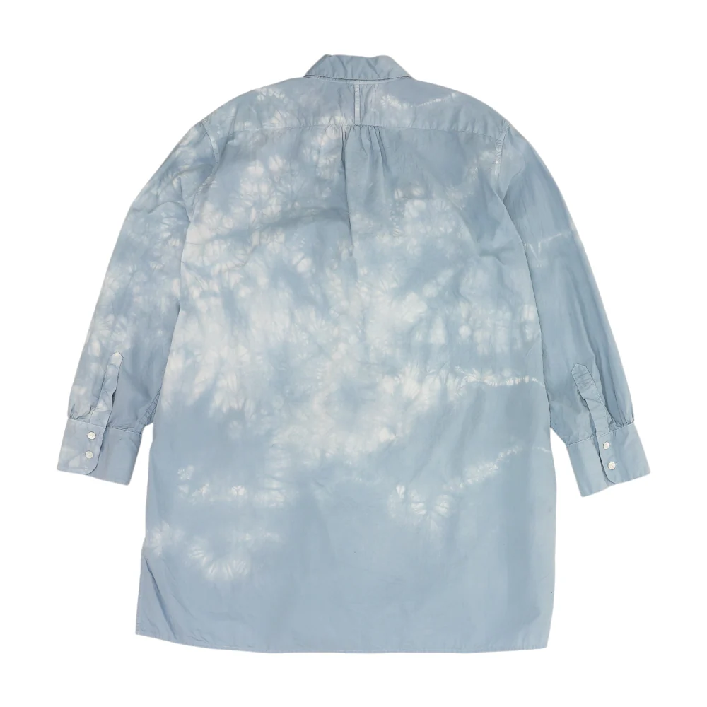 Blue Abstract Blouse - Image 2
