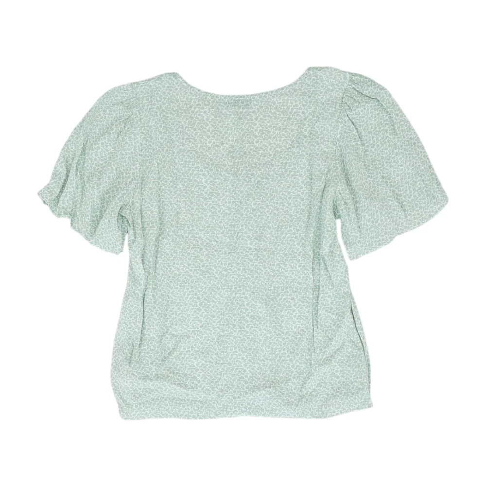 Green Floral Blouse - Image 2
