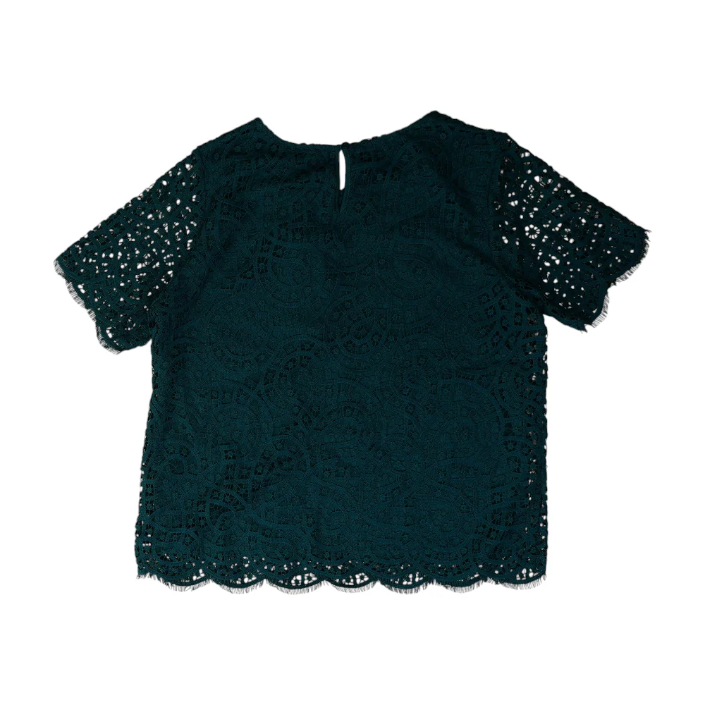 Green Print Blouse - Image 2