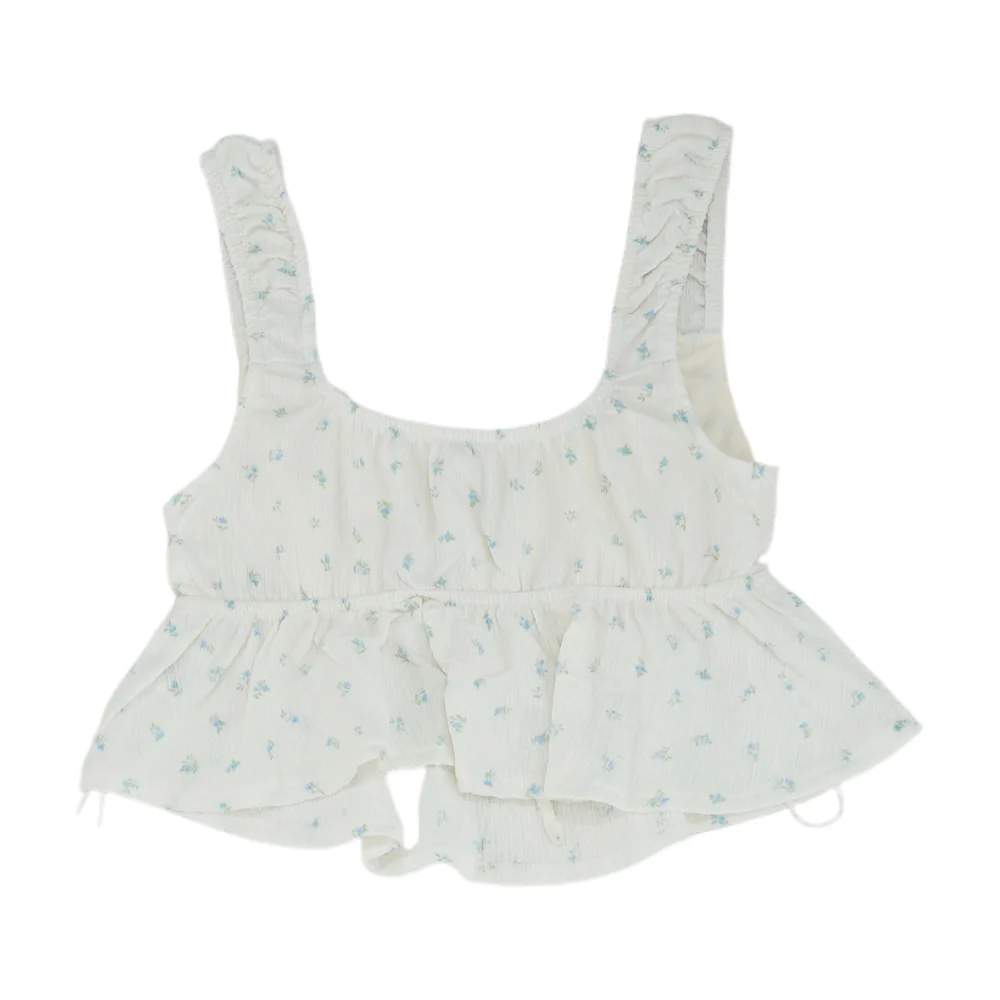 White Floral Blouse - Image 2