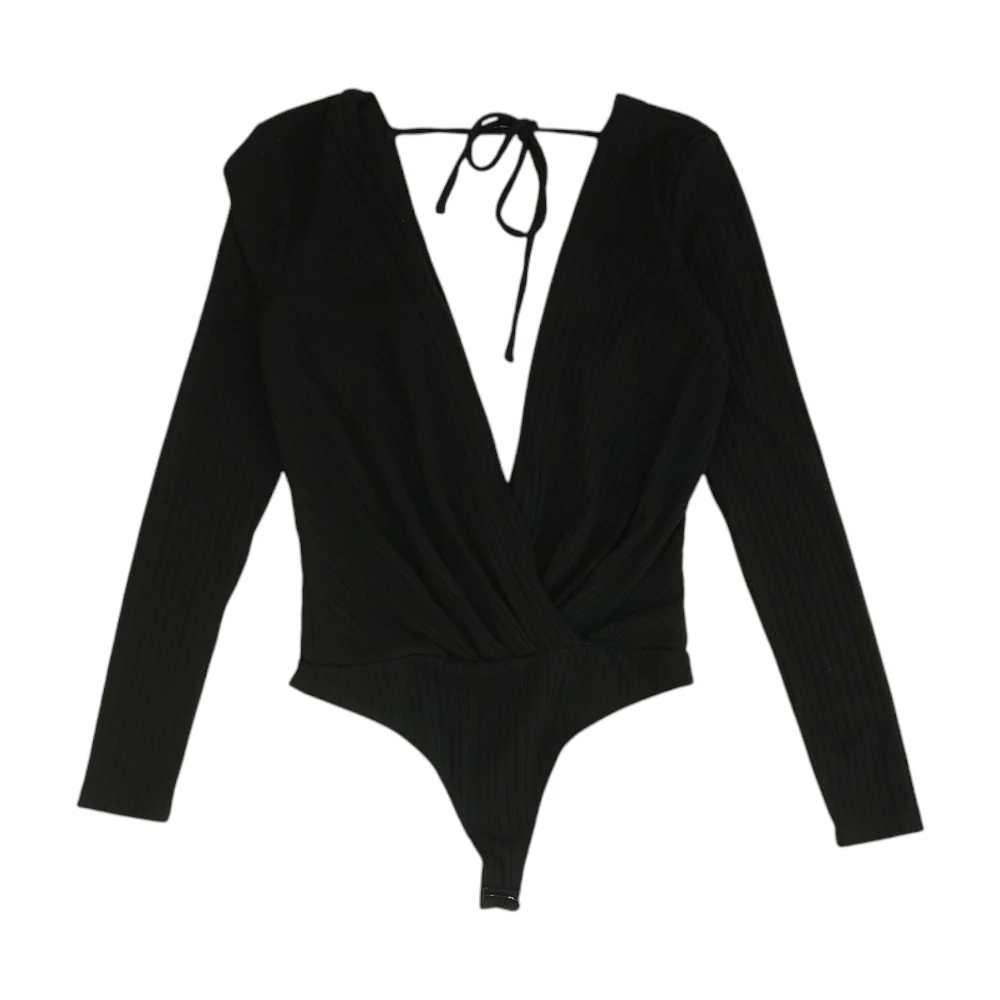 Black Bodysuit Blouse