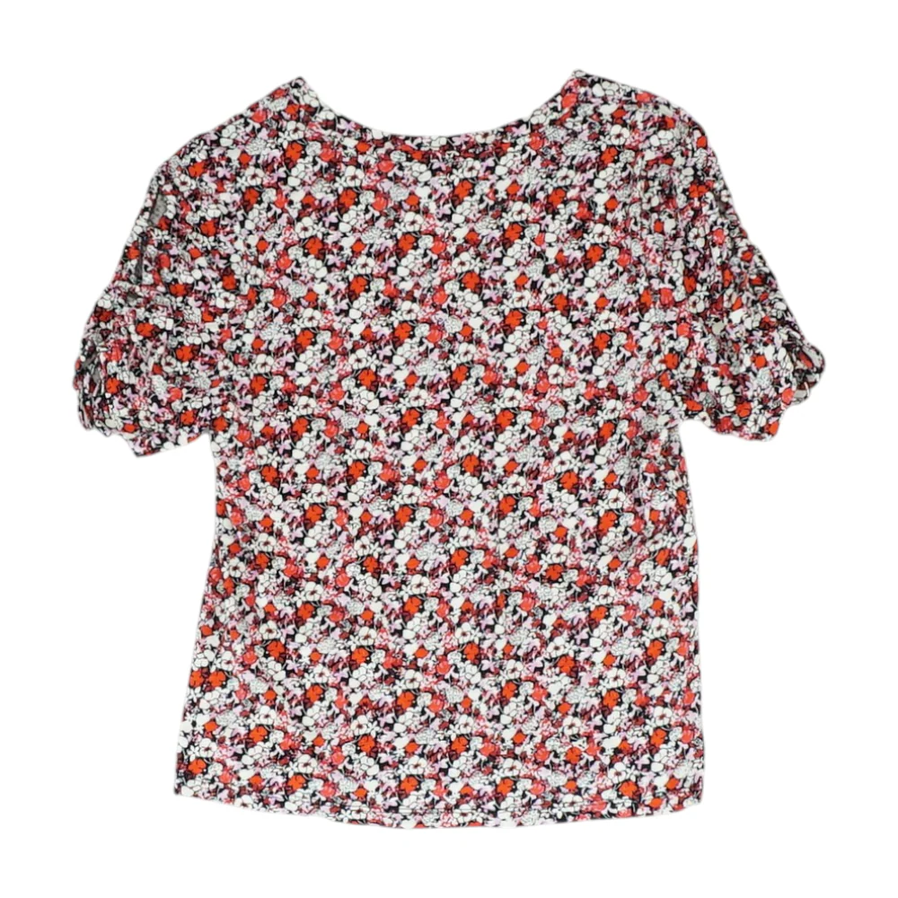 Red Floral Blouse - Image 2