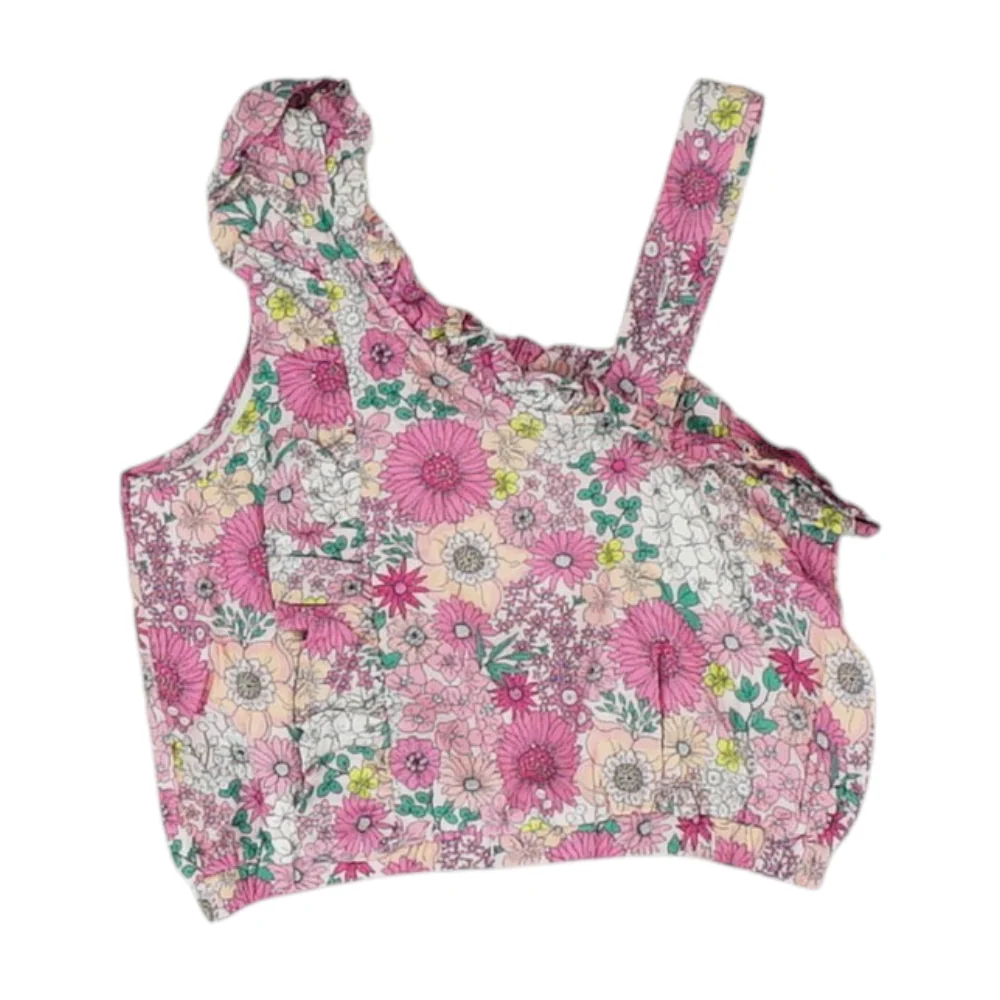 Pink Floral Blouse - Image 2