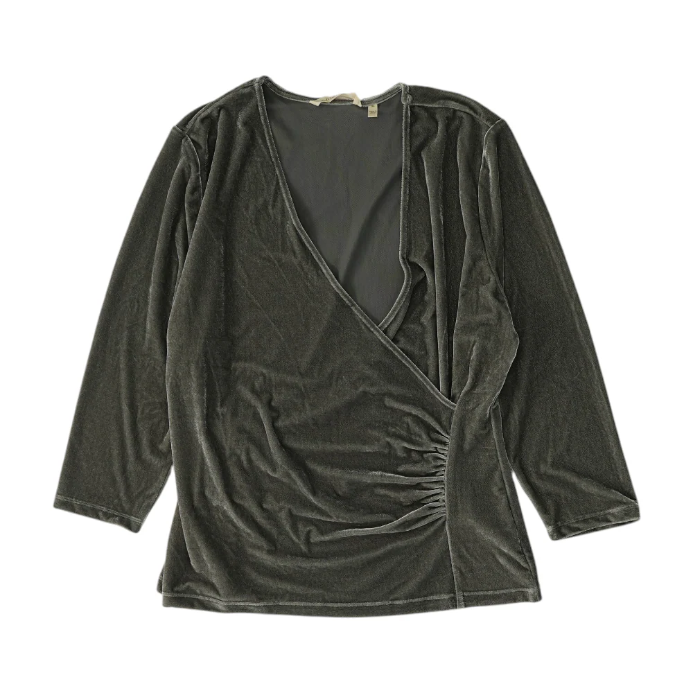 Gray Blouse