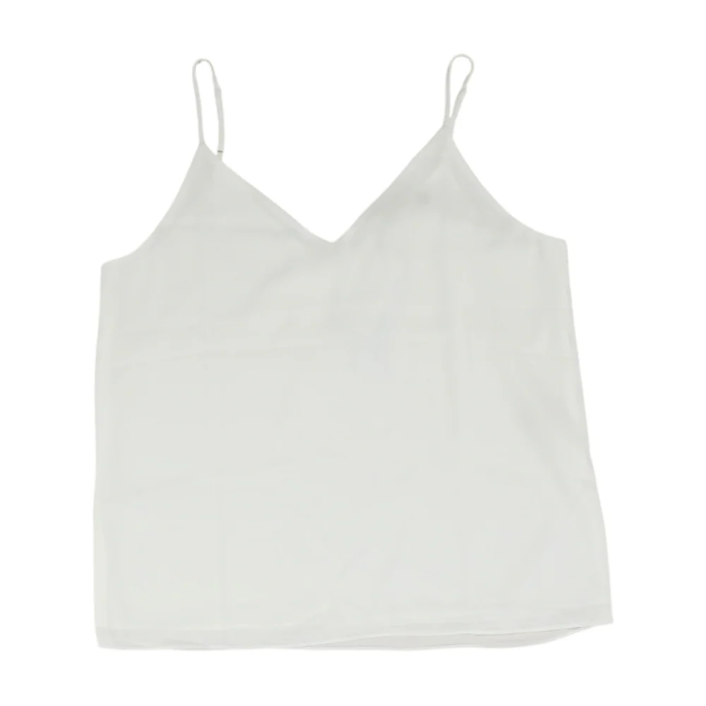 White Petite Blouse